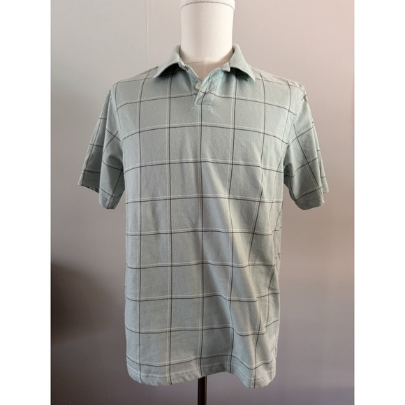 Arrow Other - Arrow Mens Polo Shirt Size M  Light Blue Classic Fit